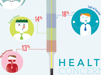 Infographic Exercise design health illustration infographic