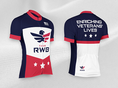 Team RWB Cycling Jersey apparel apparel design branding cycling jersey patriotic sports