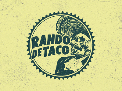 Rando De Taco 2019 branding cycling design illustration logo typography vector