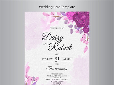 Wedding Card design graphic design illustration vector