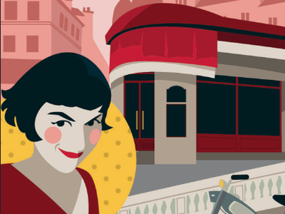 Times are hard for dreamers amelie design france illustration paris vector