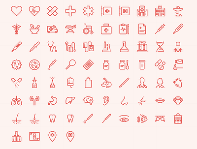 Medicine Iconset icons icons pack iconset illustration medicine vector