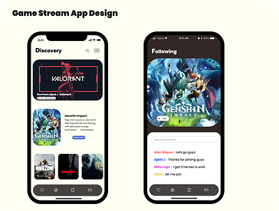 Stream App Redesign animation app app design app design branding design flat illustraion illustration minimal ux uxui