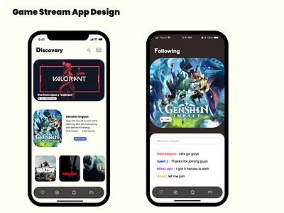 Stream App Redesign