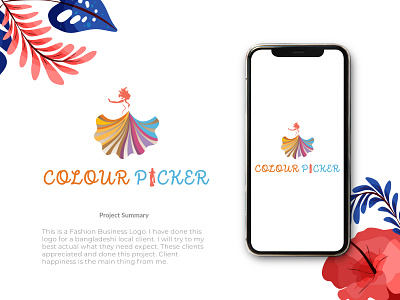 Colour Picker Fashion Logo