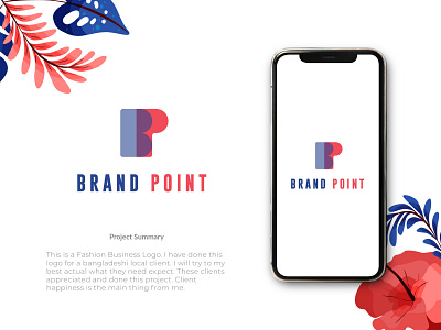 BRAND POINT Fashion Logo animation app design brand design brand identity colourful logo fashion design fashion logo lettering logo logo logo design logotype modern logo print design simple logo typography