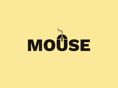 Mouse Logo animation brand design brand identity logo logo design logodesign logotype modern logo mouse mouse logo mousepad print design typography