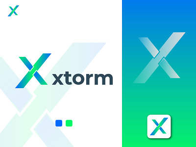 Xtorm Logo Design | Modern Logo Design