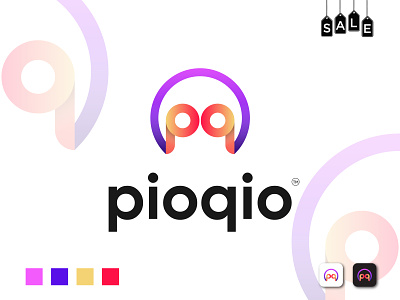 pioqio Modern Logo Design