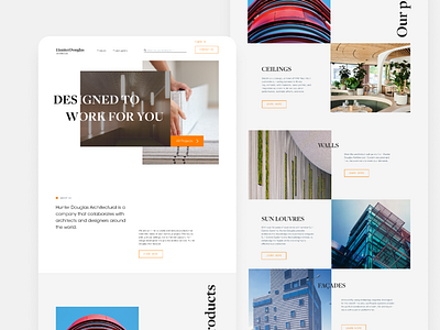 Website re-design project branding design illustration minimal ui uiux