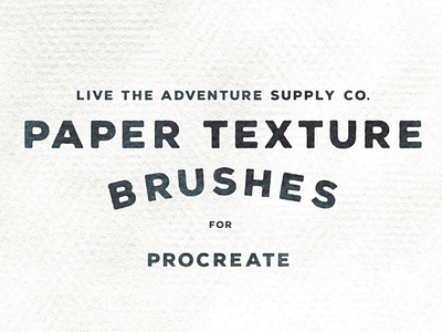 Paper Texture Brushes for Procreate brush graphic graphic design lettering louisville paper procreate real paper texture