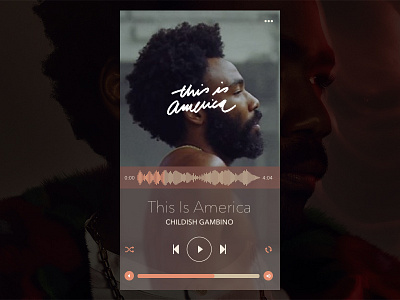 Day009 DailyUI - Music Player