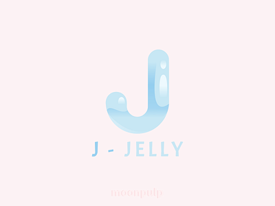J - Jelly branding food foodillustration identity illustration jelly letter letterlogo logo vector