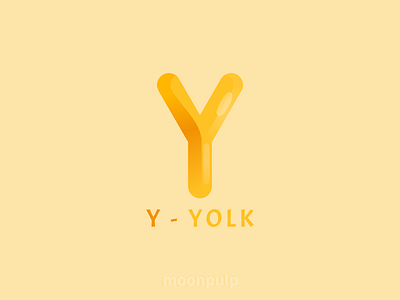 Y - Yolk design food food illustration illustration logo logo design vector vector design vector illustration yolk
