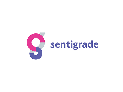 sentigrade brand identity branding design flat icon logo minimal mykolakovalenkostudio sentigrade typography vector