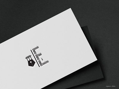 Hussein Afolabi & Associates brand identity branding design logo typography