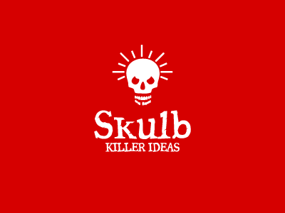 Skulb bulb idea killer red skull wow wowmakers