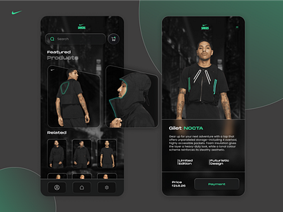 nikesnkrs App UI 📱