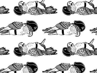 Parrot pattern illustration pattern vector vector art