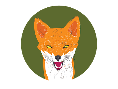 Vector Fox. illustration portrait vector vector art