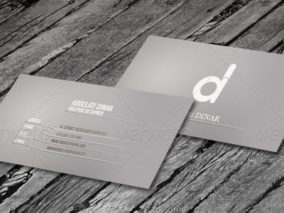 Business Card 02 business card clean clear corporate creative designer elegant modern personal print professional