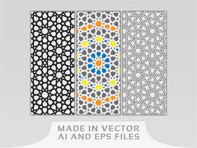 Moroccan Pattern 1 abstract backgrounds eps fabric moroccan morocco motif ornament pattern seamless textile vector