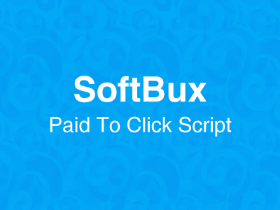 SoftBux Paid to Click Script v2.0.0 ad ad click ads advertising adverts earn online mysql online income paid to click paid to click php php script ptc referrals script surf