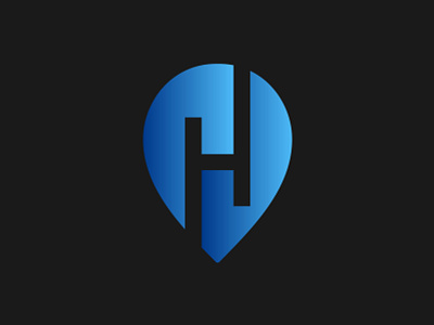 H+Location logo concept branding design flat logo design illustrator logo logo concept logodesign minimal vector