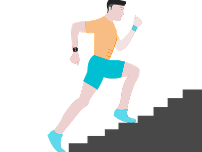 Running Stairs Logo