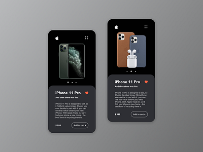 iPhone 11 Pro Project app apple branding design gradient interface iphone mobile mobile app ui user experience user experience ux user friendly user interface userinterface ux