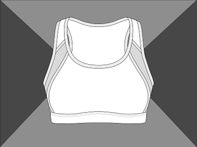 Outline Sports Bra