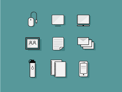 Corporate desktop icons