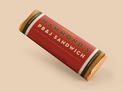 Hammond's Chocolate Bars bar candies chocolate colorado denver hammonds packaging pbj