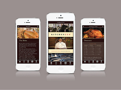Kitchen Cue iPhone App app cooking cue iphone kitchen roasting