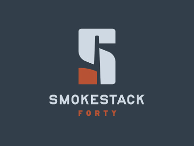 Smokestack Logo branding identity logo real estate smokestack