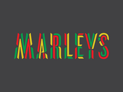 Marley's Custom Lettering identity lettering logo typography unused
