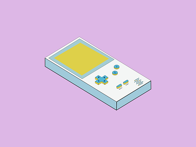 Gameboy - Isometric