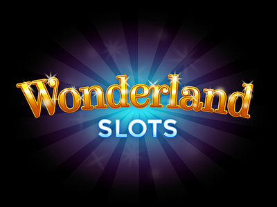 Alice in Wonderland Slots game logo casino mobile game slots wonderland