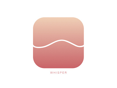 Whisper App Icon • Concept (1)