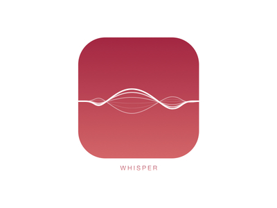 blocked on whisper app