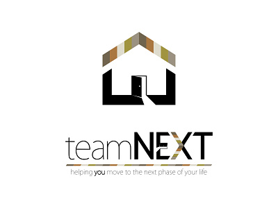 teamNext • Real Estate branding business circle identity local logo logotype minimal real estate realtor simple whitespace