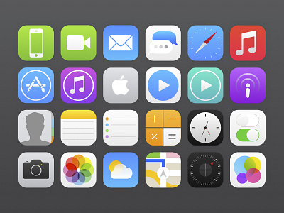 Aephix • Cydia Theme aephix apple cydia fix icon illustrator improve ios ios 8 redesign redo refine