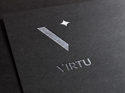 Virtu • Apparel (Mockup) apparel branding business clothing identity kc logo logomark luxury minimalism v virtu