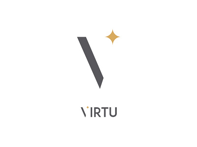 Virtu • Apparel apparel branding business clothing identity kc logo logomark luxury minimalism v virtu