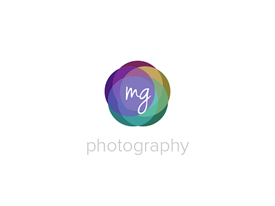 Molly Garg • Photographer aperture branding business circles dots identity lenses logo mark photo photography