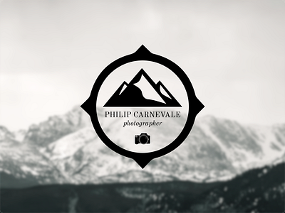 Philip Carnevale • Photographer adventure branding business camera compass explorer identity logo mark photo photography travel