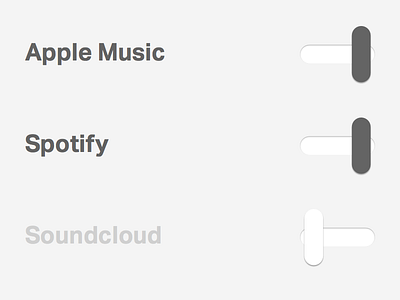 Day 15 • One/Off Switch 015 100 days 100days challenge daily day 15 music onoff switch ui ux