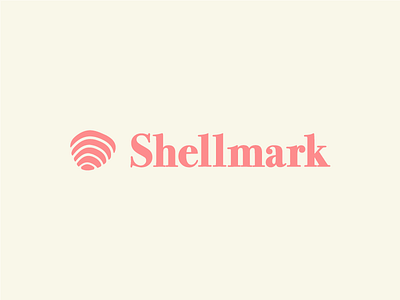 Logo • Shellmark logo mark ocean seashell shell simple soft troy thomas. troyjthomas
