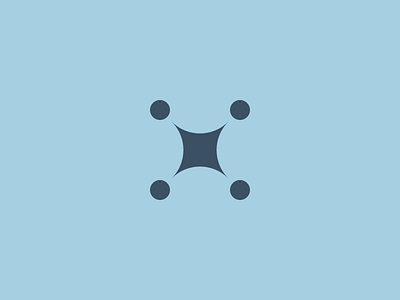 D is for Drone. alphabet brand d drones icon identity logo mark simple sky surveilance troyjthomas