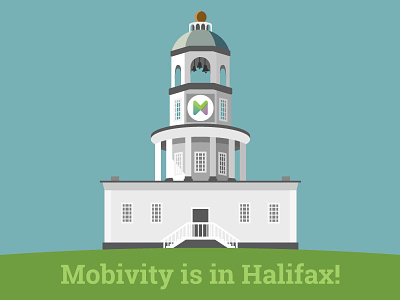 We're in Halifax! bold canada color halifax illustration international mobivity new team